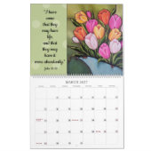 "From Glory to Glory" 2026 Scripture Calendar Kalender (Mar 2027)