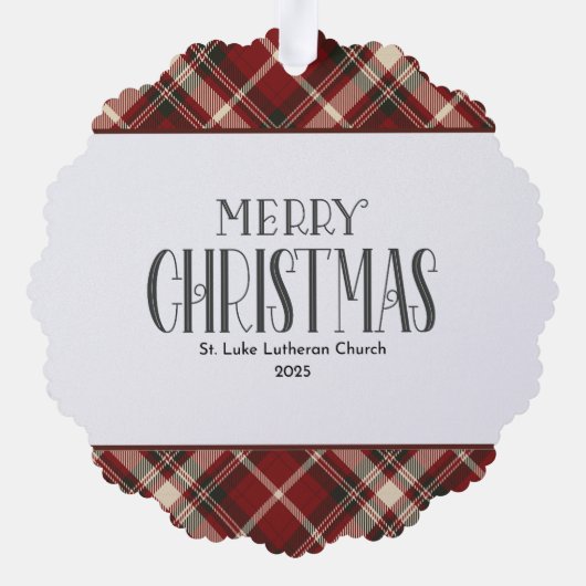 From Heaven Christmas Ornament  (Achterkant)