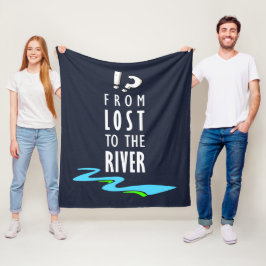 From lost to the river fleece deken