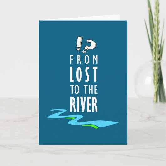 From lost to the river kaart (Voorkant)