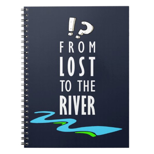 From lost to the river notitieboek (Voorkant)