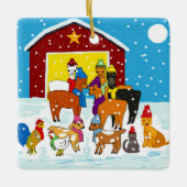 From Marvin to Mittens Christmas Holiday Ornament (Voorkant)