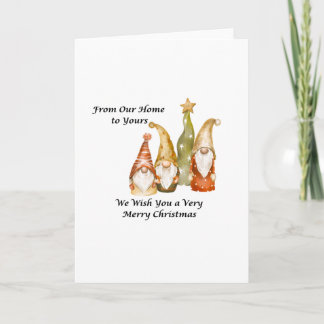 From Our Home to Yours on a Christmas  Kaart