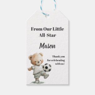 From Our Little All-Star • Custom Baby Shower Cadeaulabel