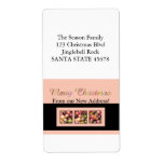 From our new Home pastel ornaments Etiket<br><div class="desc">After all the work and stress, tell them you have a new address! There is no better ( and easier!) way to spread the news than adding this label to your Christmas post. There are many different designs available, so pick the design and wording you like. There are also matching...</div>