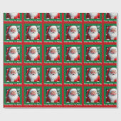 From Santa Add Child's Name a Personal Christmas Cadeaupapier (Vlak)