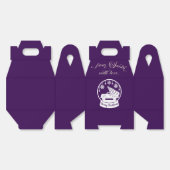 From Santa With Love Snow Globe Christmas Truck Bedankdoosjes (Ongevouwen)