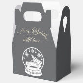 From Santa With Love Snow Globe Christmas Truck Bedankdoosjes (Open)