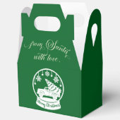 From Santa With Love Snow Globe Christmas Truck Bedankdoosjes (Open)