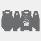 From Santa With Love Snow Globe Santa Bedankdoosjes (Ongevouwen)