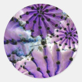 From Space Ronde Sticker (Voorkant)