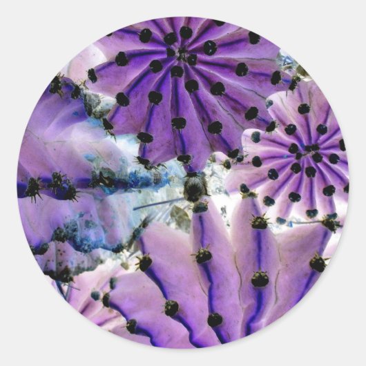 From Space Ronde Sticker (Voorkant)