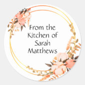 From the kitchen of stickers (Voorkant)