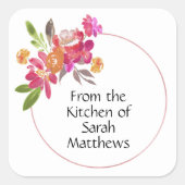 From the kitchen of stickers (Voorkant)