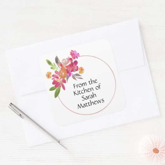 From the kitchen of stickers (Envelop)