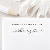 From the Library of Book Label (Insitu)