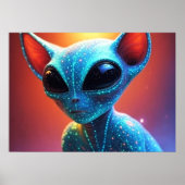 From The Star People AI Aliens  Poster (Voorkant)