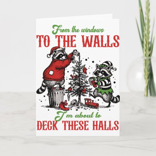 From The Windows To The Wall Im About To Deck Thes Kaart (Voorkant)