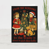 From The Windows To The Walls Christmas Fun  Kaart (Voorkant)