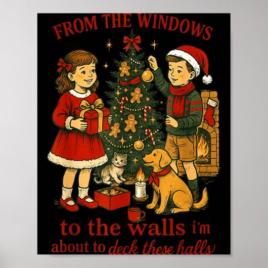 From The Windows To The Walls Christmas Fun Poster (Voorkant)