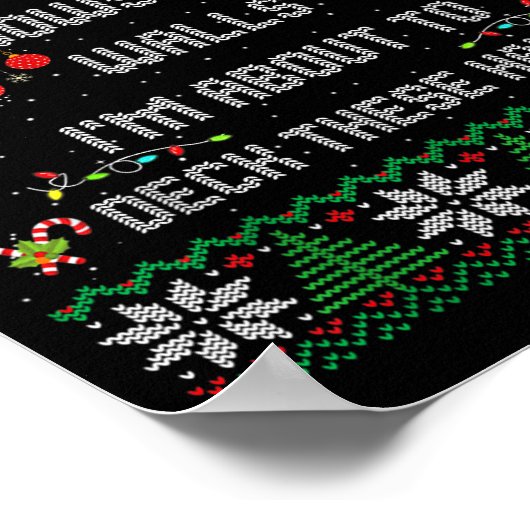 From The Windows To The Walls Deck These Halls Fun Poster (Hoek)