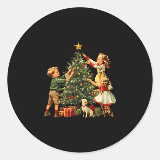 From The Windows To The Walls - Front And Back Ronde Sticker (Voorkant)