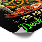 From The Windows To The Walls Funny Christmas Tree Poster (Hoek)