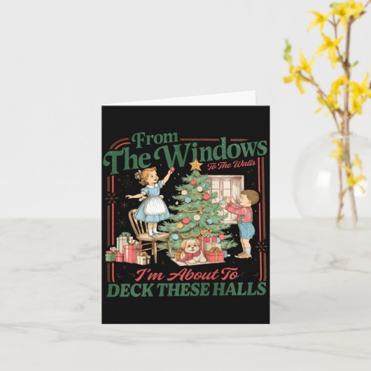 From The Windows To The Walls I'm About To Deck Th Kaart (Gele Bloem)