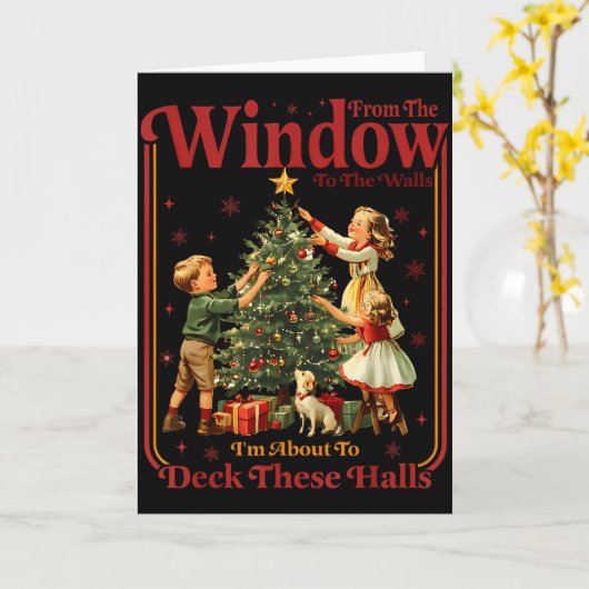 From The Windows To The Walls I'm About To Deck Th Kaart (Gele Bloem)