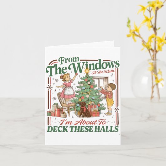 From The Windows To The Walls I'm About To Deck Th Kaart (Gele Bloem)