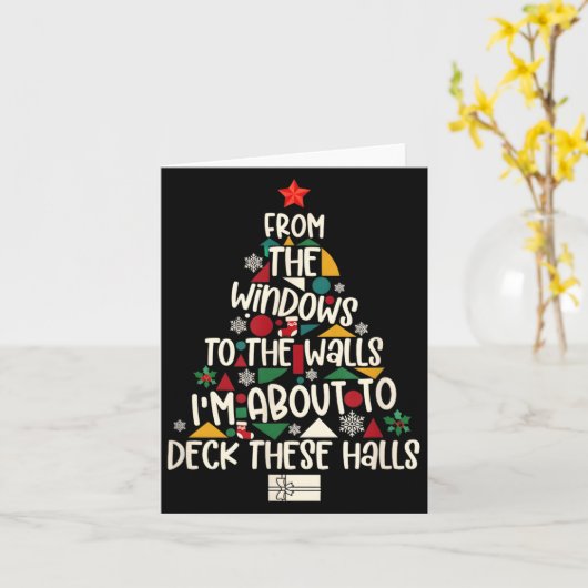 From The Windows To The Walls I'm About To Deck Th Kaart (Gele Bloem)