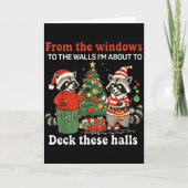 From The Windows To The Walls I'm About To Raccoon Kaart (Voorkant)