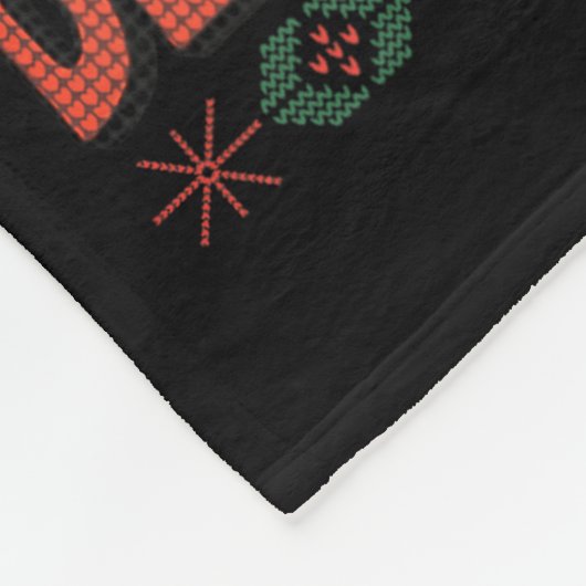 From The Windows To The Walls Raccoon Christmas Ug Fleece Deken (Hoek)