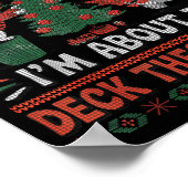 From The Windows To The Walls Raccoon Christmas Ug Poster (Hoek)