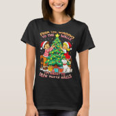 From The Windows To Walls Deck These Halls Christm T-shirt (Voorkant)