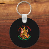 From Windows To The Walls Deck These Halls Holiday Sleutelhanger (Voorkant)