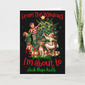 From Windows To Walls Im About To Deck These Halls Kaart (Voorkant)