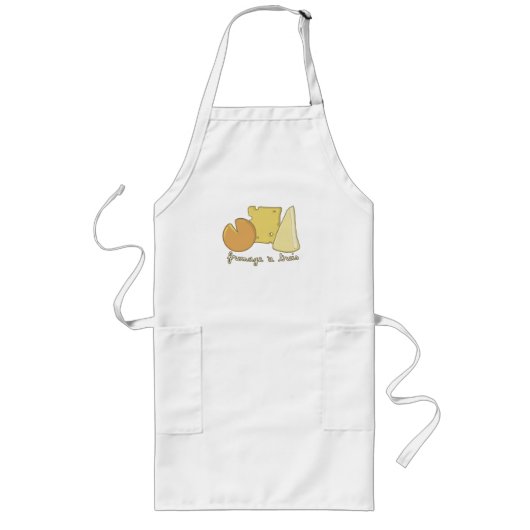 Fromage a Trois apron/smock Lang Schort (Voorkant)