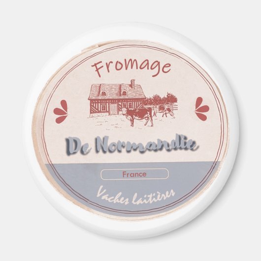 Fromage de normandie magneet (Voorkant)