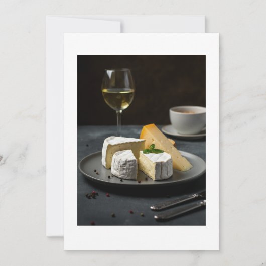 fromage et vin kaart (Voorkant)