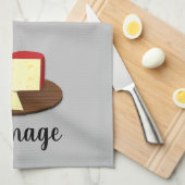Fromage Kaas Liefhebber Frans Theedoek (Quarter Fold)
