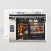 Fromage Rouge ~ Cheese and Wine Paris Briefkaart (Voorkant / Achterkant)