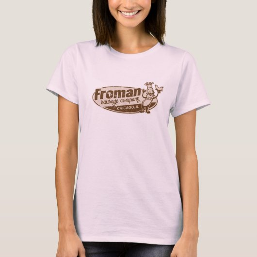 Froman Sause co chicago illinois T-shirt (Voorkant)