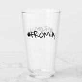 #FROMily van Fandom Korman Productions podcast Glas (Achterkant)