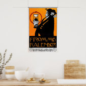 Fromme's Kalender 1899 POSTER PRINT A5A1 Antiek (Keuken)