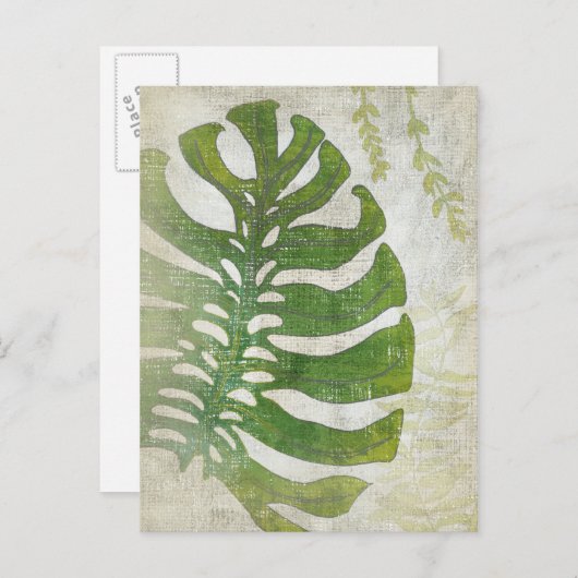 Frond III Briefkaart (Voorkant / Achterkant)