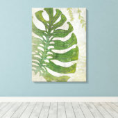 Frond III Canvas Afdruk (Insitu (Houten vloer))