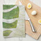 Frond III Theedoek (Quarter Fold)