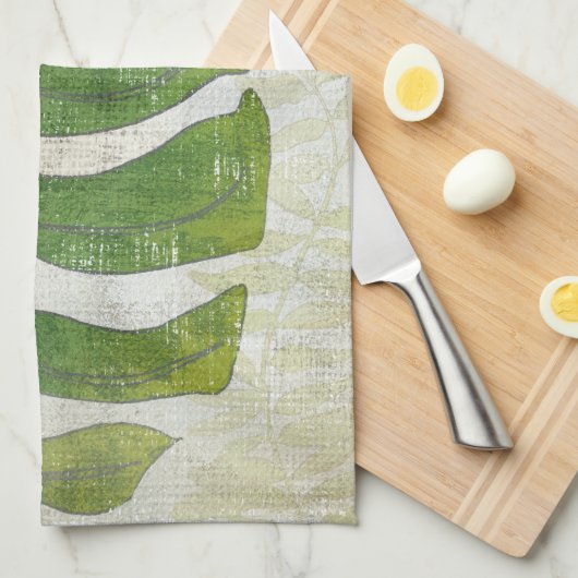 Frond III Theedoek (Quarter Fold)