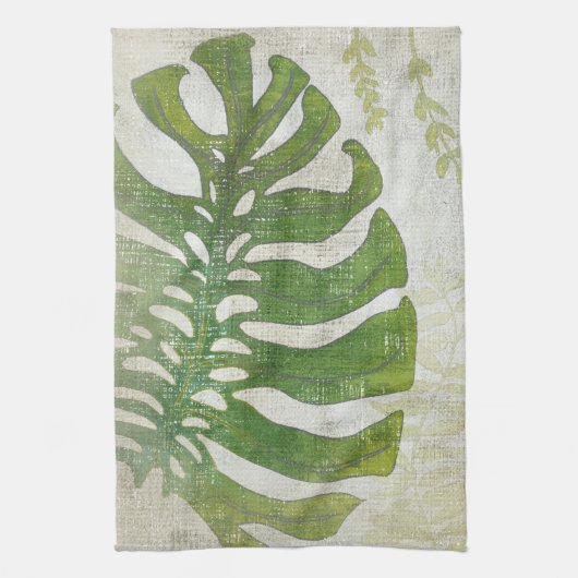 Frond III Theedoek (Verticaal)